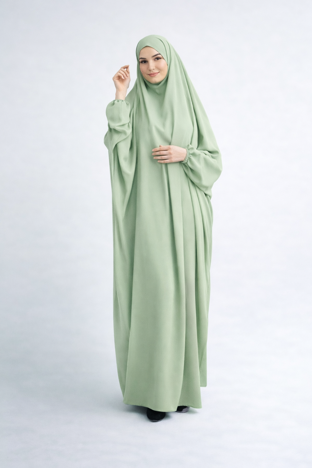 Abaya Vert Clair