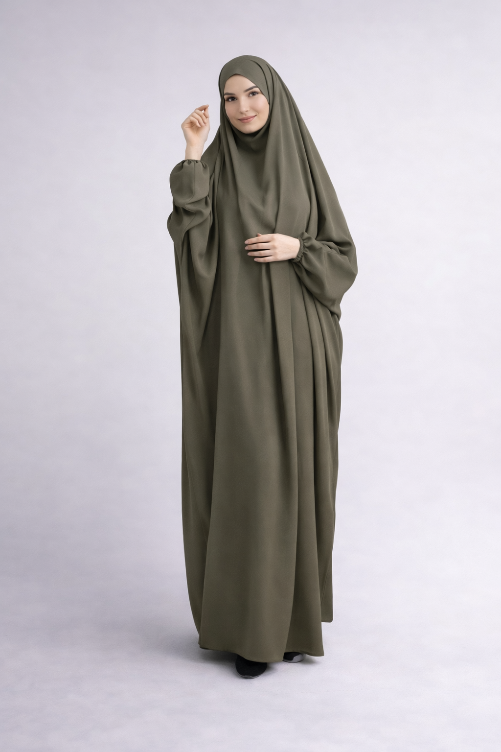 Abaya Verte